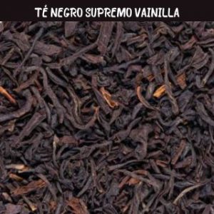 TÉ NEGRO SUPREMO DE VAINILLA